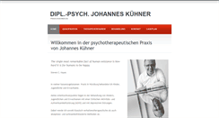 Desktop Screenshot of praxis-kuehner.de